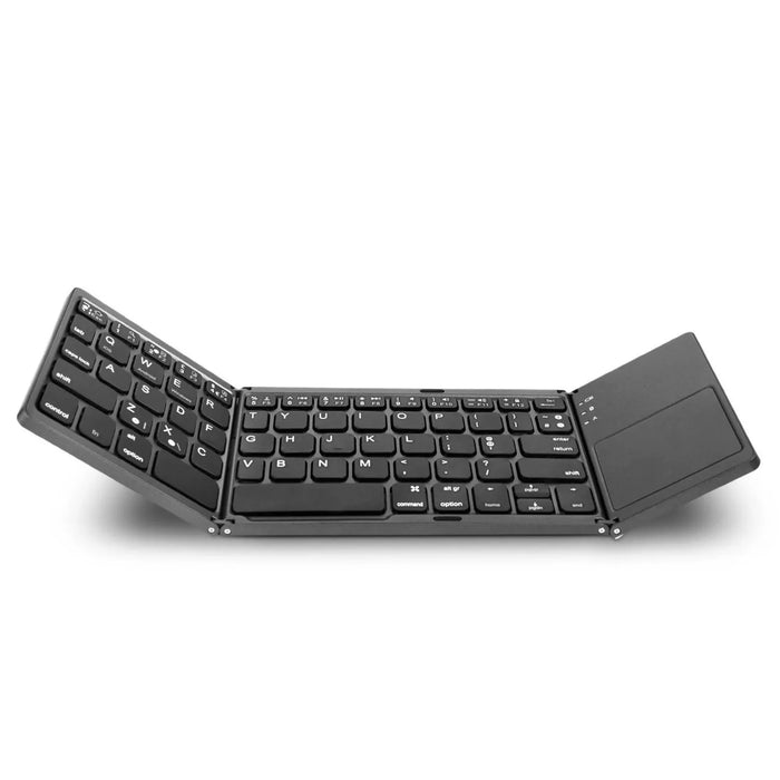 Ultra-Portable Bluetooth Touchpad Keyboard - compacte toetsenbord biedt naadloze connectiviteit met je smartphone of tablet - ingebouwd touch pad - universeel compatibel - huishoudmeester