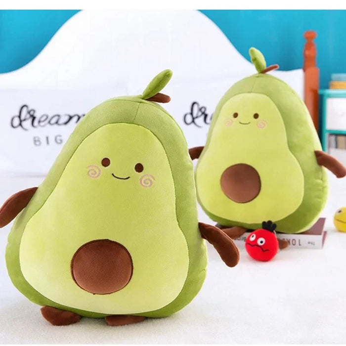 Zachte Avocado Knuffel - een onweerstaanbare knuffelvriend - biedt warmte en comfort wanneer je het het meest nodig hebt - huishoudmeester