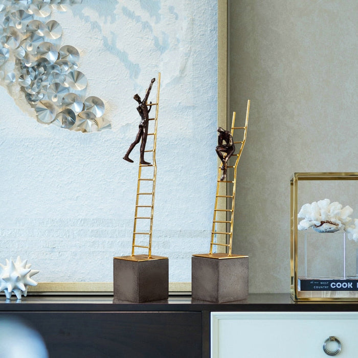 Moderne Denker Sculptuur voor Elegante Decoratie - inspireert een sfeer van mindfulness - huishoudmeester