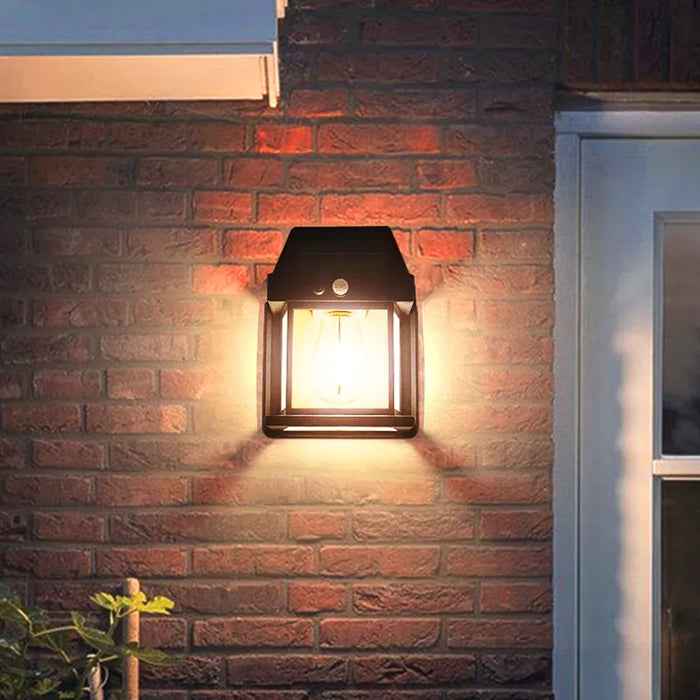 Slimme zonne-wandlamp - 1+1 gratis - bewegingssensoren - verbeterde veiligheid - sfeervol en uitnodigend - huishoudmeester