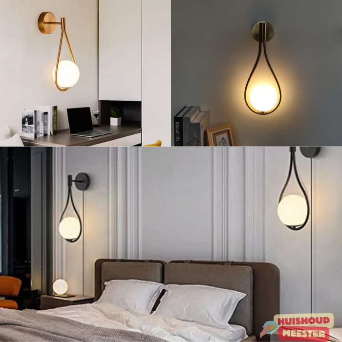 NORDIC CREATIVE METALEN WANDLAMP