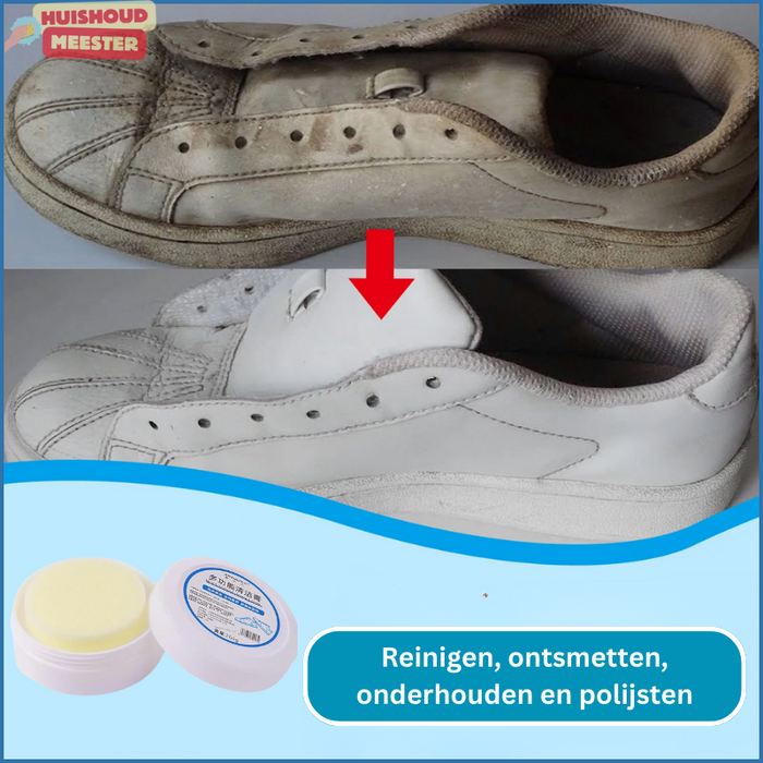 QuickClean | Maak je witte schoenen weer als nieuw!