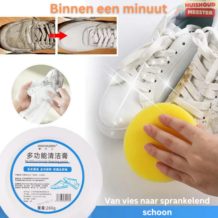 QuickClean | Maak je witte schoenen weer als nieuw!