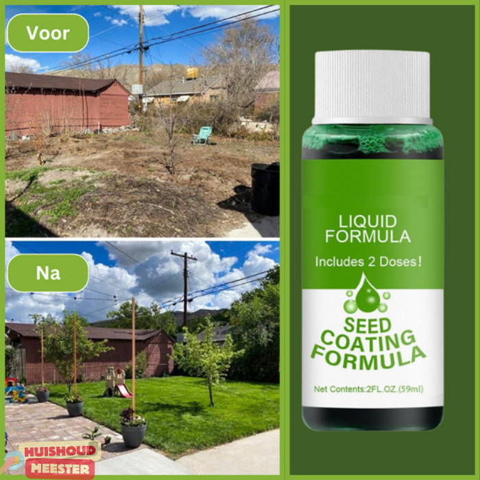 Revitaliserende grasspray om je gazon te herstellen