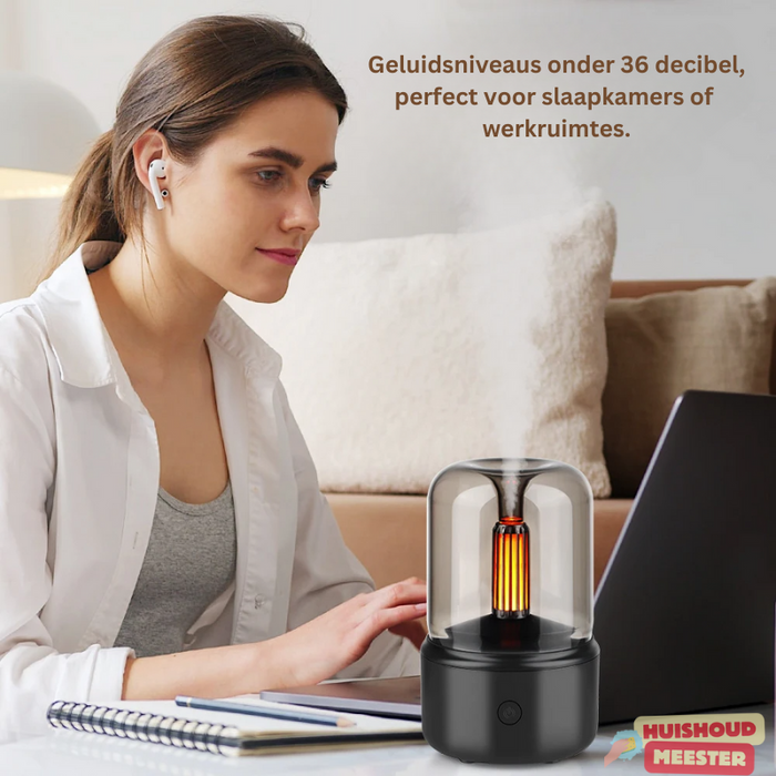 Aromatherapie Kaarslicht Diffuser | Simuleert Kaarslichteffect