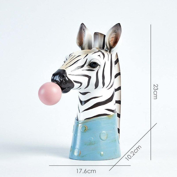 Bubblegum Dieren Vaatjes - functioneel en decoratief - perfect voor planten, bloemen, of kleine accessoires - huishoudmeester