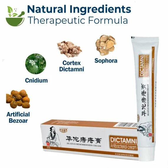 100% Natuurlijke Aambeien Crème (5 Pack) - verlicht 99% van de symptomen vanaf eerste toepassing - zachte, maar krachtige formule - huishoudmeester