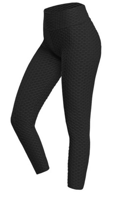 Anti-Cellulitis Booty Legging - innovatieve anti-cellulitis stof maskeert oneffenheden en accentueert je rondingen - hoge taille ontwerp - huishoudmeester