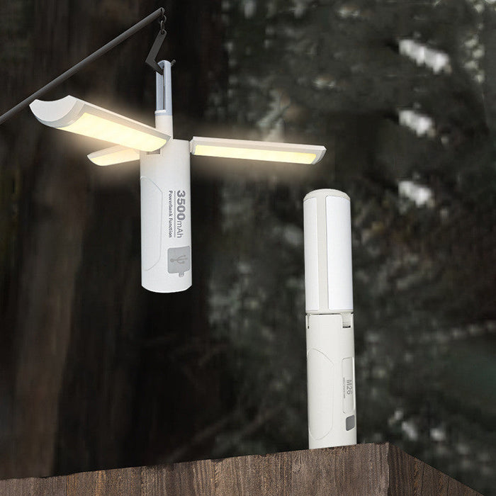 Compacte Outdoor Verlichting & Powerbank - lamp, werklicht en zaklamp in één apparaat - SOS-modus - huishoudmeester