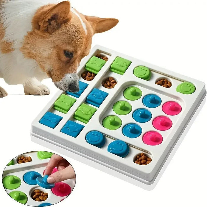 Interactieve Hondenpuzzel Voederbak - de ultieme oplossing om snelle eters te vertragen en de hersenen van je hond scherp te houden - huishoudmeester