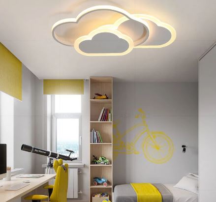 Dimbare LED Kinderplafondlamp - speelse motieven - zachte, comfortabele verlichting - huishoudmeester