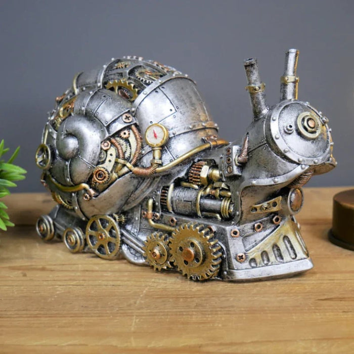 Unieke Steampunk Dier Sculpturen - betoverende mix van Victoriaanse elegantie en futuristische flair - zorgvuldig vervaardigd met oog voor detail - huishoudmeester