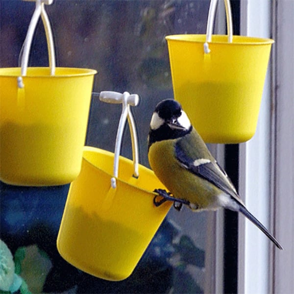 Charmant Wiel Vogelvoeder - zowel functioneel als decoratief - robuuste en handige constructie - huishoudmeester