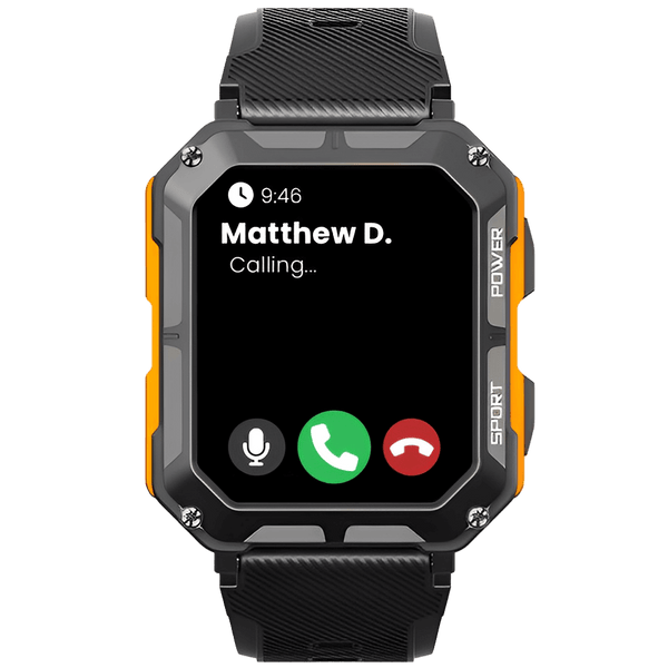 Onverwoestbare Smartwatch - schokbestendig - waterdicht - naadloze connectiviteit - huishoudmeester