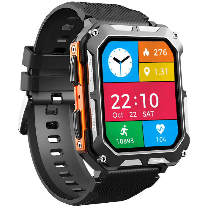 Onverwoestbare Smartwatch - schokbestendig - waterdicht - naadloze connectiviteit - huishoudmeester