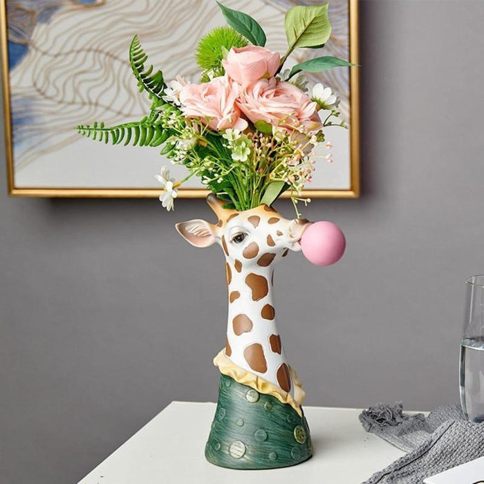 Bubblegum Dieren Vaatjes - functioneel en decoratief - perfect voor planten, bloemen, of kleine accessoires - huishoudmeester