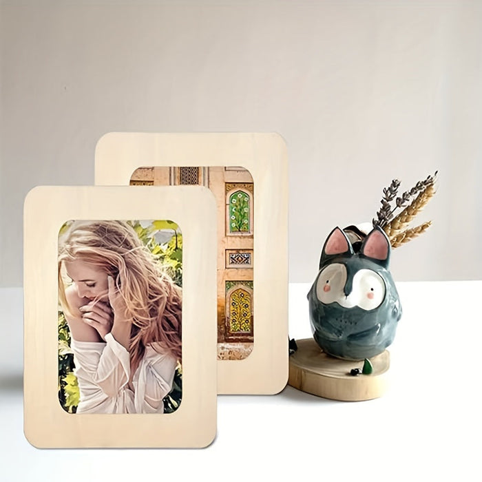 DIY Houten Fotolijsten (Set van 10 ) - eenvoudige montage en veelzijdige ontwerpen - unieke, handgemaakte afwerking - huishoudmeester