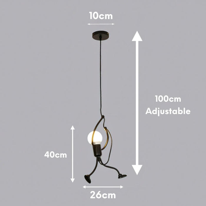 Speelse Hanglamp - een stijlvolle en leuke toevoeging aan elke omgeving - eenvoudige installatie - huishoudmeester