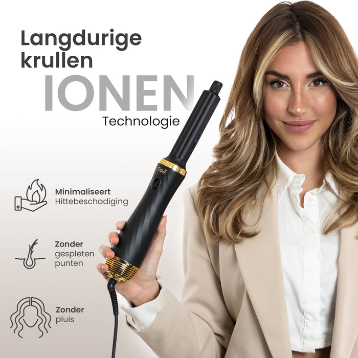 GlamPro 6-in-1 AirStyler - beschermt je haar tegen overmatige hitte - snel en efficiënt - huishoudmeester