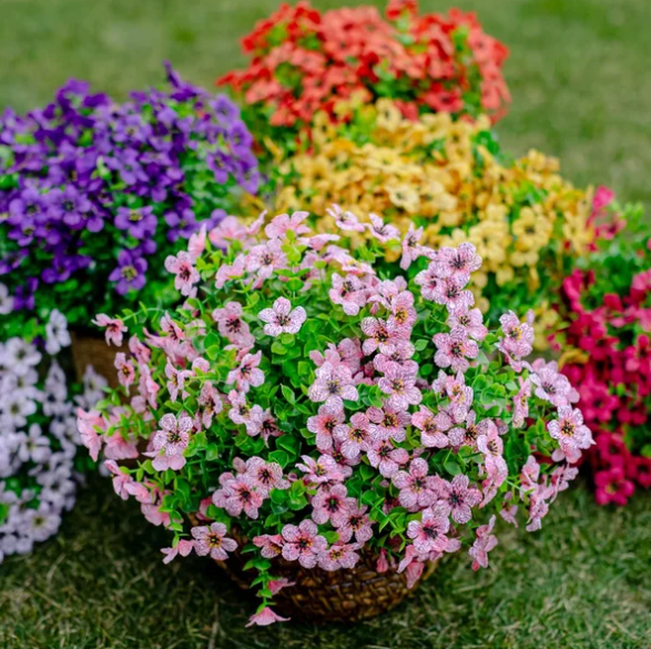 Levensechte tuinbloemen voor buiten - onderhoudsarm - milieuvriendelijk - gecertificeerd veilig - Huishoudmeester