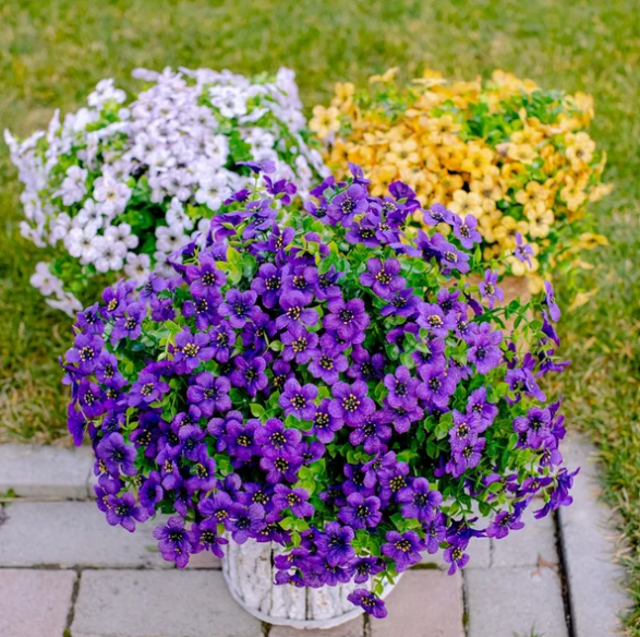 Levensechte tuinbloemen voor buiten - onderhoudsarm - milieuvriendelijk - gecertificeerd veilig - Huishoudmeester