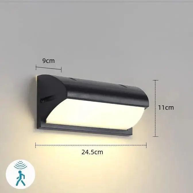 LED Buitenlicht - energie-efficiënt gebruiksgemak - bewegingssensor - waterdicht - weerbestendig - huishoudmeester