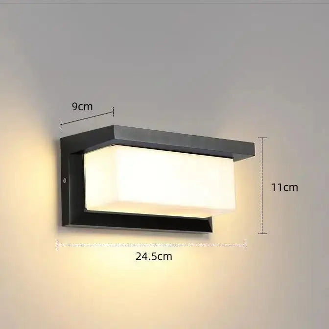 LED Buitenlicht - energie-efficiënt gebruiksgemak - bewegingssensor - waterdicht - weerbestendig - huishoudmeester