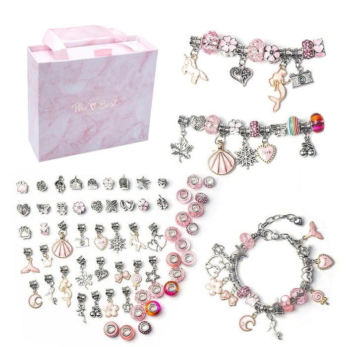 Bracelet Kit | Ontketen Je Creativiteit met Leuke DIY Sieraden - hoogwaardige materialen - leuk voor alle leeftijden - huishoudmeester