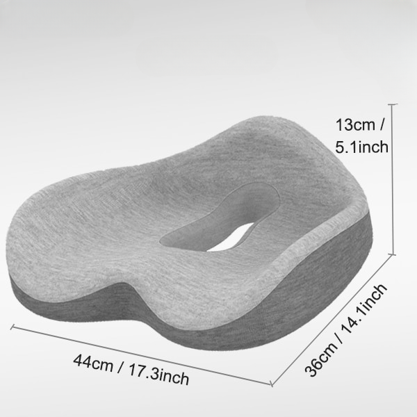 Ergonomisch Comfort Zitkussen - uitstekende lumbale en bekkenondersteuning - lichtgewicht - huishoudmeester