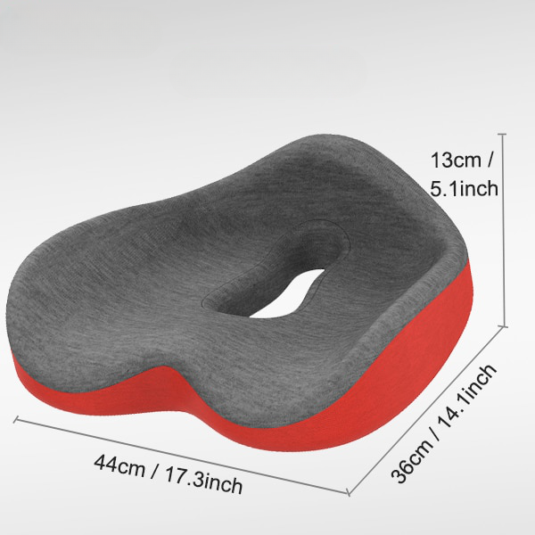 Ergonomisch Comfort Zitkussen - uitstekende lumbale en bekkenondersteuning - lichtgewicht - huishoudmeester