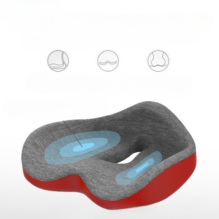 Ergonomisch Comfort Zitkussen - uitstekende lumbale en bekkenondersteuning - lichtgewicht - huishoudmeester