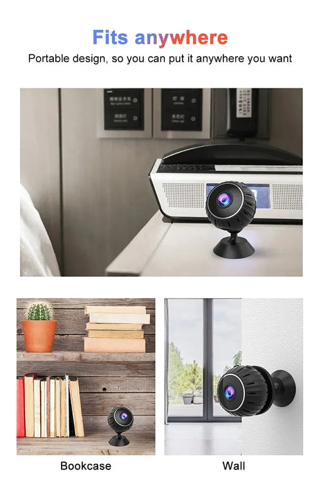 Nauwkeurige Mini Camera Voor Elk Moment - stijlvol, compact ontwerp - eenvoudige Eén-knopbediening - discreet - huishoudmeester