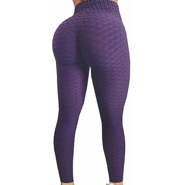 Anti-Cellulitis Booty Legging - innovatieve anti-cellulitis stof maskeert oneffenheden en accentueert je rondingen - hoge taille ontwerp - huishoudmeester