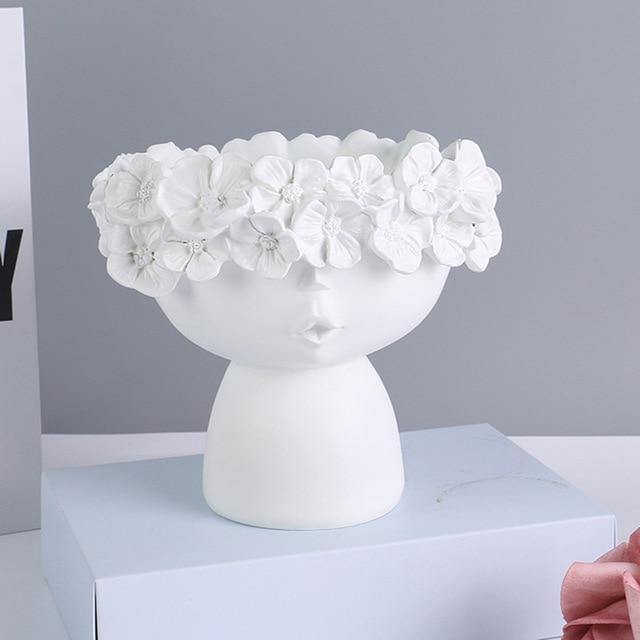 Fleurige Bloemen Tiara Container - strakke lijnen en een opvallend ontwerp dat moeiteloos de sfeer van elke kamer verbetert - functionele elegantie - huishoudmeester