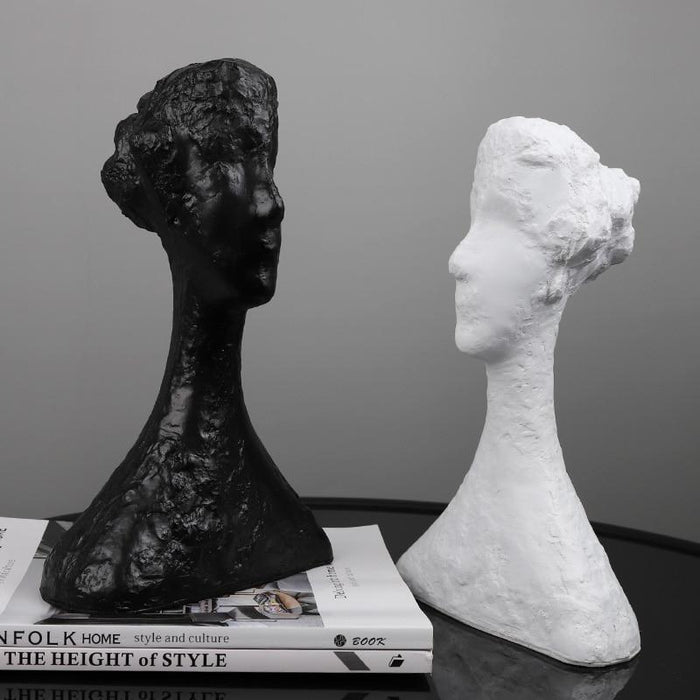 Abstracte Vrouw Sculptuur voor Elegante Woondecoratie - hoogwaardig resin - verfijnd artistiek accent - huishoudmeester