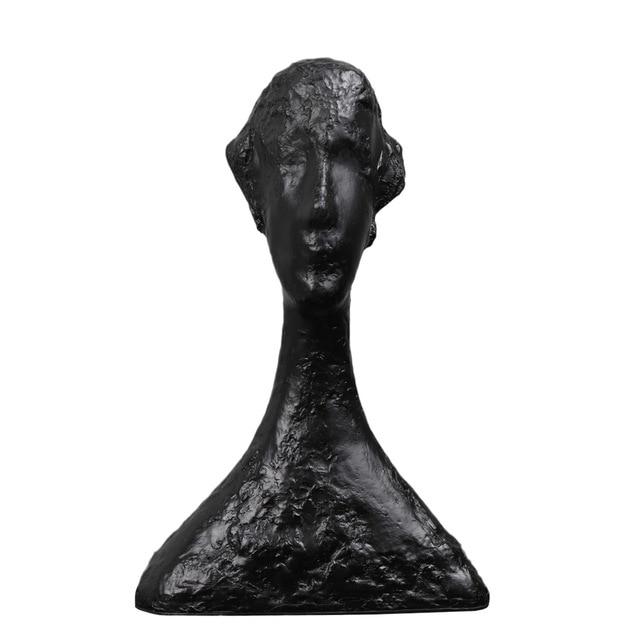 Abstracte Vrouw Sculptuur voor Elegante Woondecoratie - hoogwaardig resin - verfijnd artistiek accent - huishoudmeester