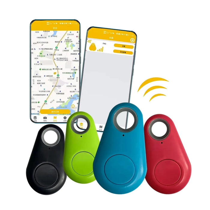 GPS Tracker voor Kinderen en Huisdieren - real-time locatie informatie - compact - comfortabele rubberen buitenkant - huishoudmeester