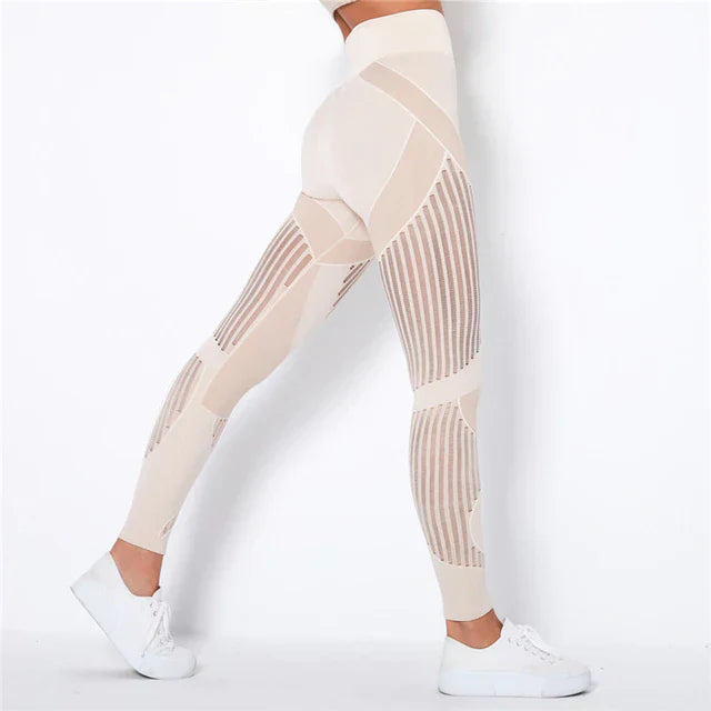 SculptFlex™ Anti-Cellulite Compressie Leggings - de perfecte mix van stijl, comfort en prestaties - vochtregulerend - huishoudmeester