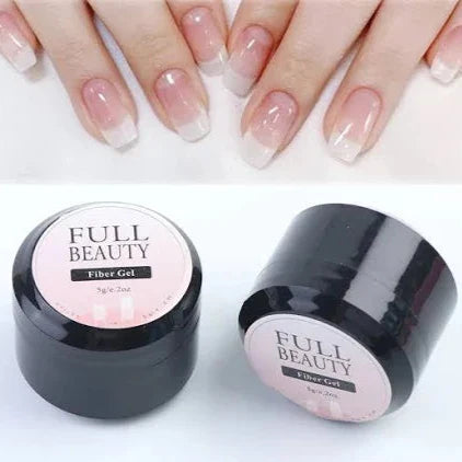 3 in 1 nagelreparatie set - Versteviging set - moeiteloos perfecte, gezonde nagels - beschermende glasvezelgel, nagelborstel en UV-lamp - huishoudmeester