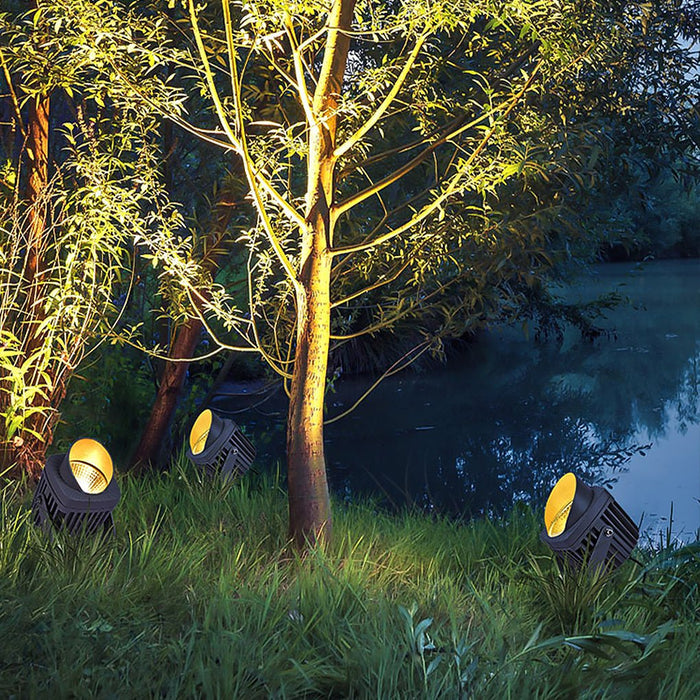 LED Landschapsspot voor Buiten - met warmteafvoer - perfect voor bomen, hekken en paden - superieure weerbestendigheid - huishoudmeester