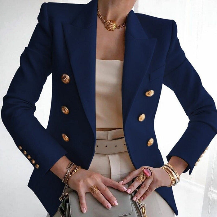 Elegante blazer - comfortabele pasvorm - zachte, hoogwaardige materialen - huishoudmeester